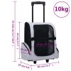 Foldable Multipurpose Pet Trolley Gray