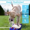 Dog Water Fountain Multifunctional Automatic Pet Water Dispenser Outdoor Step-on Activated Sprinkler for Drinking Shower Fun